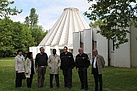 Die Tagungsteilnehmer vor dem Planetarium / Foto: SPD