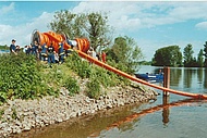 Ölsperrenübung 2002 - Foto: S. Schaaf